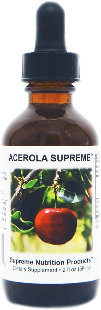 Supreme Nutrition Acerola Supreme Tincture, 2 fl oz | 59 Servings