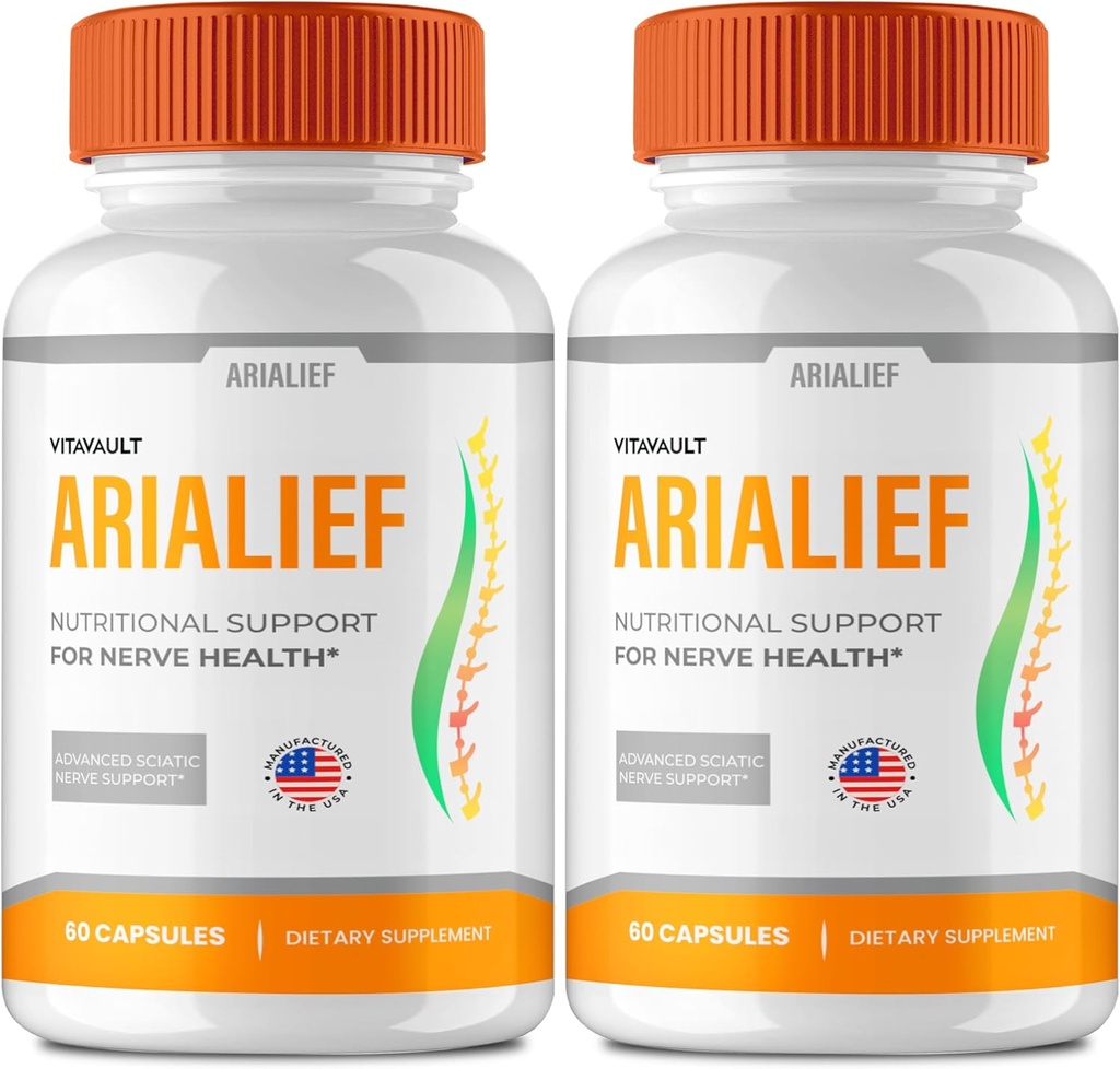 Arialief Brain Supplements for Memory and Focus Capsule Capsules, Aria LIEF Advanced Formula Brain Health Support Pills maksimum Güçlü Nootropics Arialief All Natural Support Pills Yorumları (2 Paket)