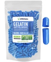 XPRS Nutra Μέγεθος 00 Κενές κάψουλες - 500 Count Empty Gelatin Κάψουλες - Χάπια DIY Καψάκιο Γέμισμα - Γέμισμα χάπια Gel Caps για Do-It-Yourself Συμπληρώματα (μπλε)