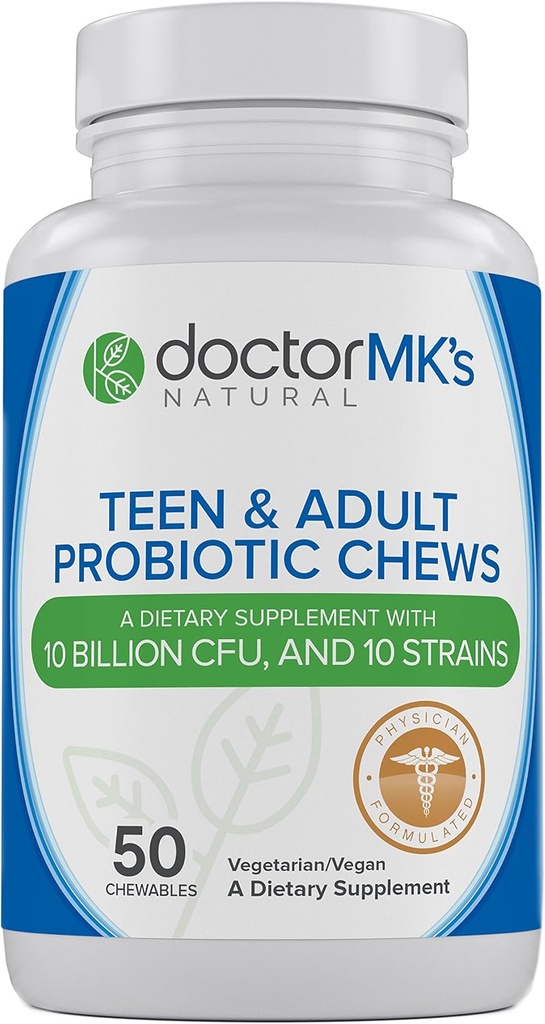 Teen/Adult Probiyotiks Chewable by Doctor MK's®, Sugar Free