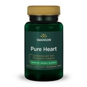 Swanson Pure Heart Cardiovascular Circulatory Health Antioksi Resveratrol Kan basıncı Cholesterol Support Herbal Supplement 60 Veggie Capsules (Veg Caps) Vegan