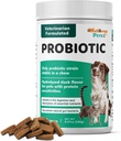 Wellnergy Daily Probiyotik & Prebiyotiks Soft Chew for Dogs & Cats - Digestive Support for Diarrhea, Constipation, Upset Stomach, Indigestion & Gas - Helps Digestion, Alerji Skin & Immune Health 160ct