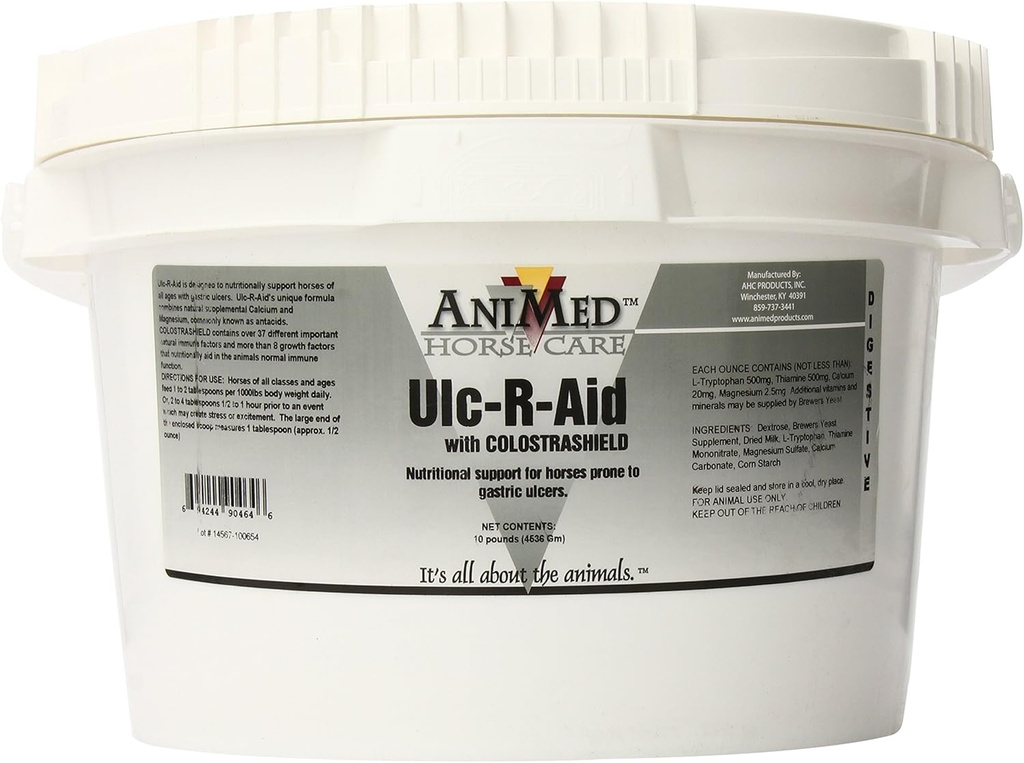 AniMed Ulc-R-Aid Beslenme Supplement for Horses, 10Pound
