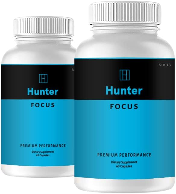 Hunter Focus Κάψουλες - Hunter Focus Advanced Health Capsules (2 Συσκευασία, 120 Κάψουλες)