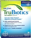 Trubiotics Daily Probiotic, 30 κάψουλες - Χωρίς γλουτένη, χωρίς σόγια Digestive + ανοσοποιητικό συμπλήρωμα υποστήριξης υγείας για άνδρες και γυναίκες