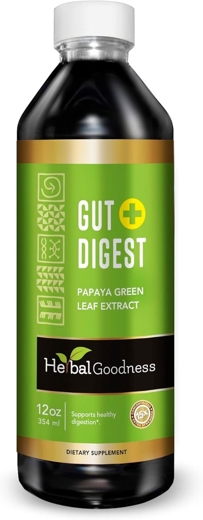 Gut Digest 12oz - Colon Broom, Gut Health Supplements for Women and Men with Probiotics and Digestive Enzymes for Digestive Health for Gut Health, Liver Detox - 1 Bottle