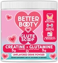 Better Booty Glute Scoop, Creatine for Women Creatine + L’Glutamine Amino Acid, Perfect Drink Mix Supplement, Unflavored (300 Grams, 30 Servings)