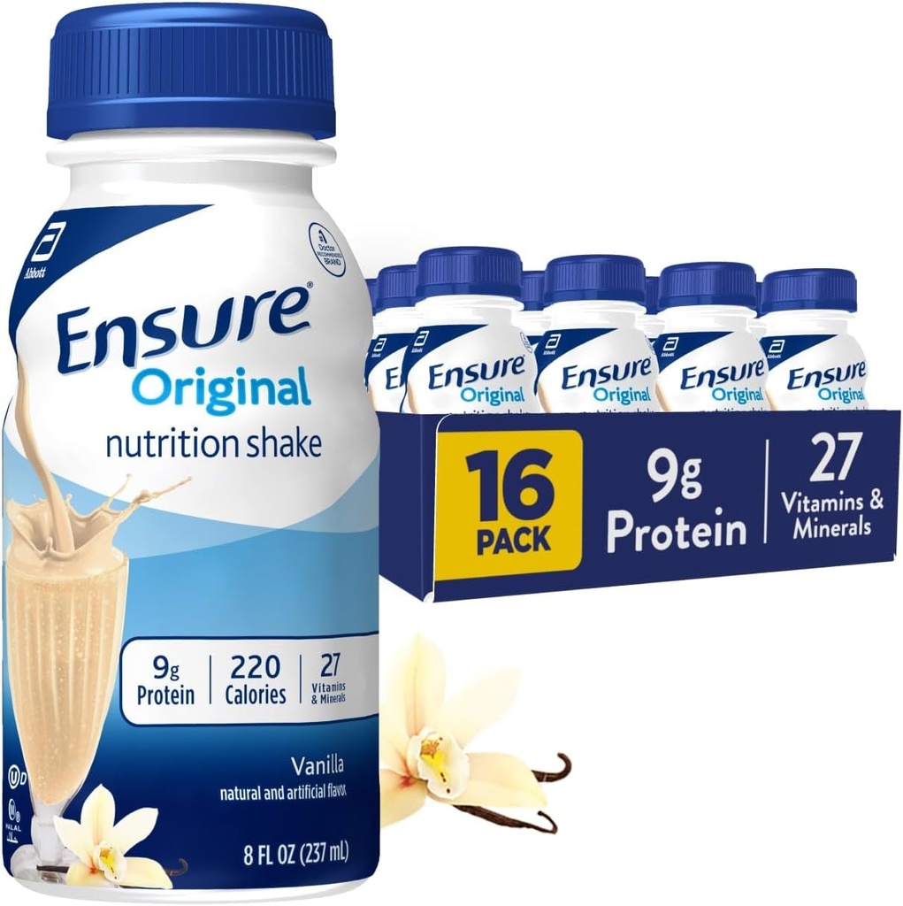 Orijinal Vanilla Beslenme Shake | Meal Change Shake | 16 Pack