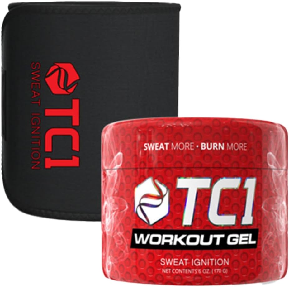 TC1 Ter More Sche, Capsaicincincincincincincincins ile Düzenli Boyut Ter Kemeri ve Topical Ter Gel Workout Advancedr içerir