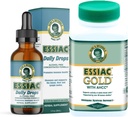 Essiac Power Sche Tea Daily Drops Gold w/AHCC Mushroom Extract! | Boost Immune System