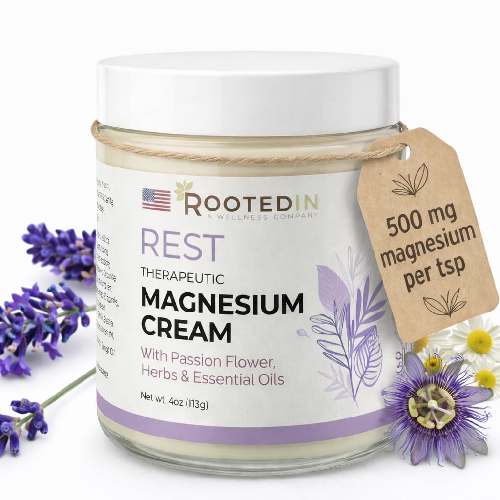 Uyku için Geri Magnezyum Lotion - Bilim Geri Döndü Uyku Yardımı – 2X Daha Fazla Magnezyum Klorid – Hızlı, Lavender ile Etkili Rahatlama, Tutku Çiçek & Chamomile - Amerika'da Yapıldı - 4 oz