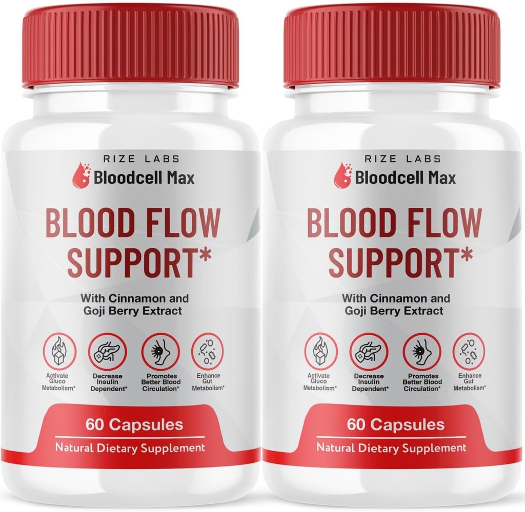 (2 Pack) Kancell Max - Kancell Max Capsules Sağlıklı Seviyeleri korumak için Kancell Max Advanced Formula, BloodcellMax Pills Review (120 Capsules)