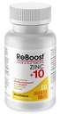 MediNatura ReBoost Cold & Flu Tablets Zinc +10 – Multi-Symptom Relief for Body Aches, Headache, Cough, Runny Nose, Mucus, Chest & Sinus Congestion – Non-Drowsy – Lemon Flavor – 60 Count