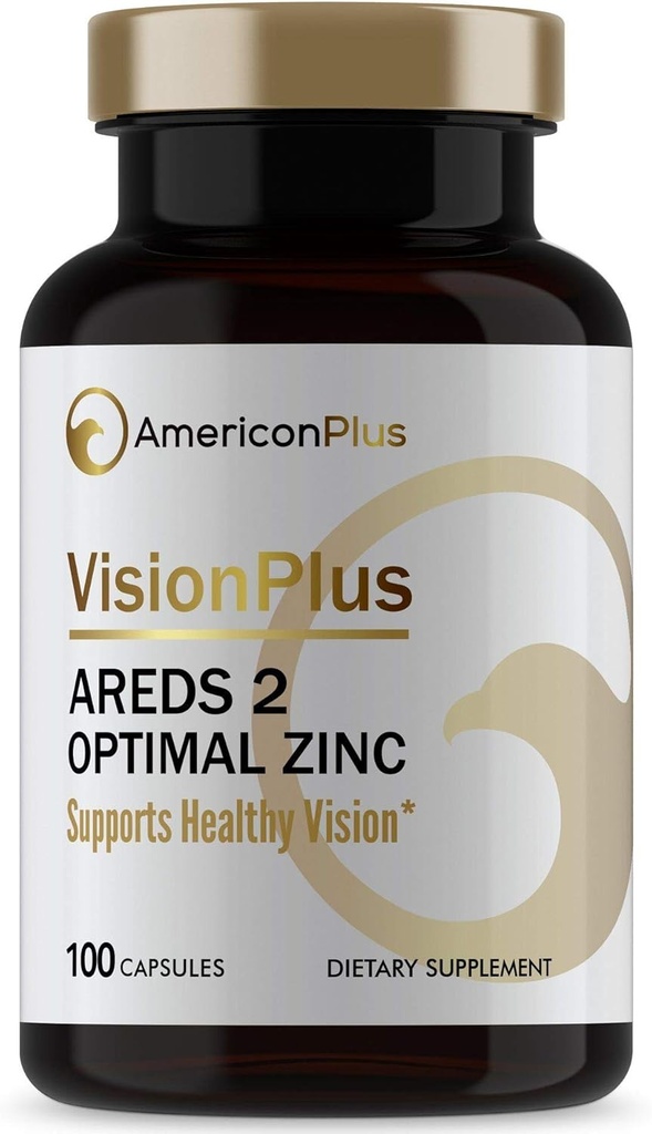 Visifort Eye Vitamins with Lutein & Zeaxanthin for Eye Health and Macular Health; 100 Capsules