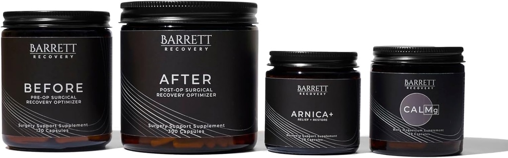 Ultimate Post Surgery Supplement Programı - Daha önce, Calmg, Arnica+