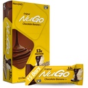 NuGo protein Bar, Chocolate Banana, 13g protein, Gluten Free, 15 Count