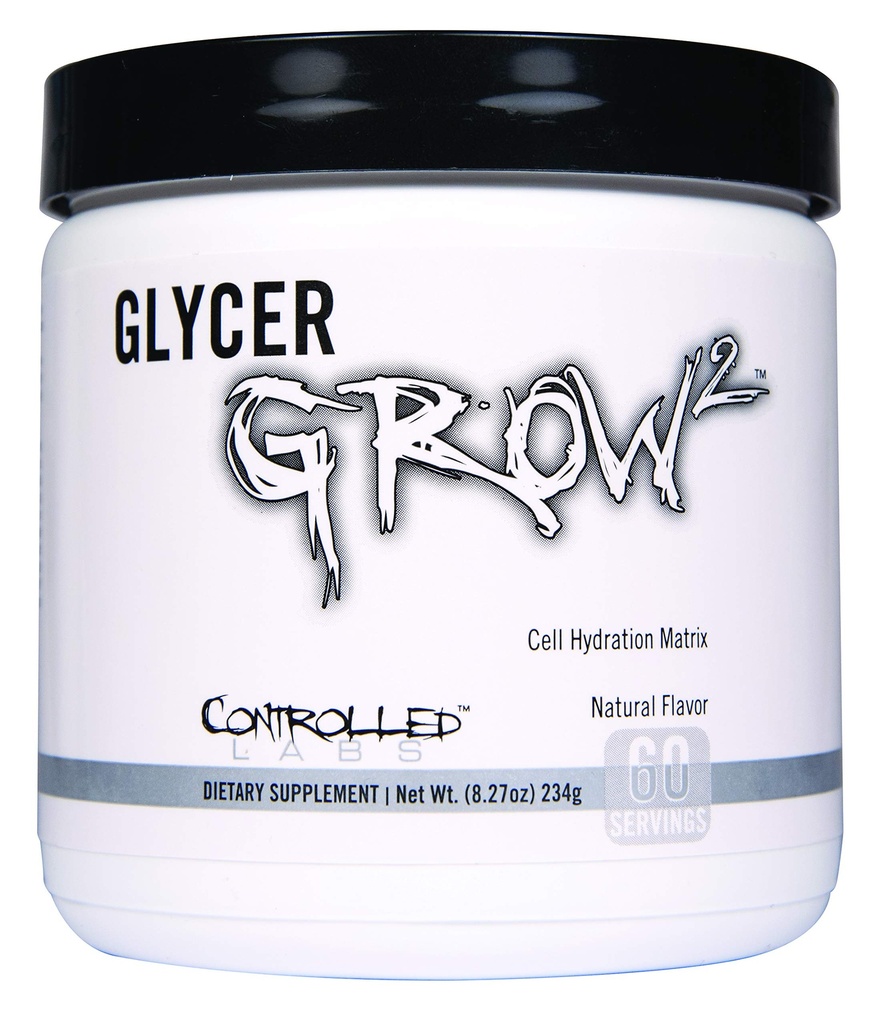 Ελέγχοντας LABs GlycerGrow 2, αύξηση του όγκου των κυττάρων και της αγγειότητας, βοηθά στη βελτίωση της αντοχής, την ανάπτυξη, και την ανάκτηση, βοηθά στη διατήρηση της έντασης προπόνησης, 60 υπηρεσίες, Αγευμένη