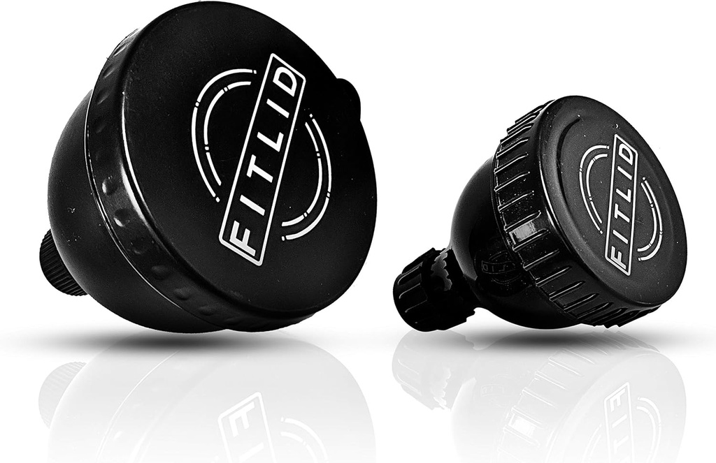 Küçük & Büyük 2Pack Portatif Protein Supplement Funnels, Pre-Workout, BCAA's ve protein Toz için harika. Easy & Mess Free Container for Workout, Travel, to-Go, Fitness, WOD.