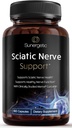 Sunergetic Premium Scia Nerve Support Formula - Sciatik Nerve Supplement with Benfotaimine, Alfa Lipoic Acid (ALA) & Meriva Turmeric - Supports Sciatic Nerve Health & Ortak Comfort - 60 Capsules