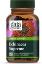 Gaia Herbs Echinacea Supreme - Συμπλήρωμα Ανοσολογικής Υποστήριξης - Echinacea Purpurea & Angustifolia Blend to Support Immune System* - 60 Vegan Liquid Phyto-Capsules (30-Day Supply)