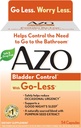 Go-Less Daily Supplement ile AZO Bladder Kontrolü | Yardımlar Occasional Urgency* | Yardımlar Occasional Leakage'ı Gülmek, Sneezing ve Egzersiz nedeniyle azaltır mı? | 54 Capsules
