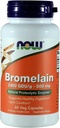 NOW Bromelain 2400 GDU, 500mg, 60 κάψουλες (πακέτο των 2)