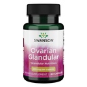 Swanson Ovarian Glandular Supplement - Γυναικεία Glandular Υγεία και Ισορροπία Υποστήριξη - Premium Βοοειδή Ιστός - 60 Κάψουλες, 250mg Καθένα