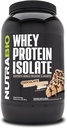NutraBio 100% Whey proteini Isolate Protein Toz, 25g proteini Full Deri, Non-GMO, Soy & Gluten Free, Low Carb, Low Calorie Whey Protein Toz, Pea Chocolatenut Butter, 2 Lbs