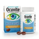 Ocuvite Blue Light Lutein & Zeaxanthin συμπλήρωμα, Βιταμίνη ματιών για το μάτι strain, Όραμα & οφθαλμική υποστήριξη υγείας, Softgels για έκθεση οθόνης & ηλίου, 30 Softgels
