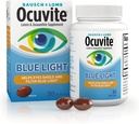 Ocuvite Blue Light Lutein & Zeaxanthin Supplement, Eye Strain, Vision & Ocular Health Support, Softgels for Ekran & Sunlight Exposure, 30 Softgels