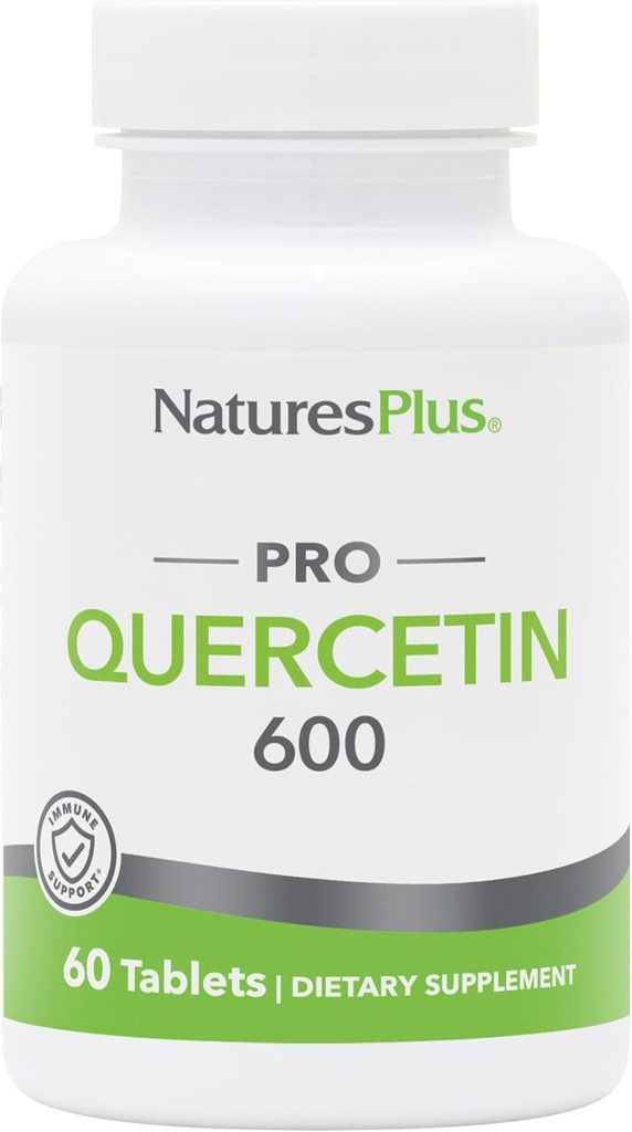 Natures Plus PRO Quercetin 600 mg - 60 Tablet - Non-GMO, Vegan & Gluten Free - 60 Hizmet