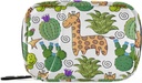 Cactus Giraffe Kaplumbağa Pill Box 7 Günü Pill Case Travel Pill Organizer Bag with Surface Portable Weekly Case Compact Boyut for Vitamin Supplement Sahibi için Sınırlı Madde