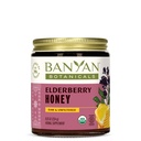 Banyan Botanikleri Organik Yaşlı Tatlısı – Sambucus, Amla & Marshmallow - Yaşlı Immune Çocuklar ve Yetişkinler için Destek* - 8.25 Oz – Raw, Unfiltered, Pollinator-Friendly, Sustainable Sourced, Wild Fair