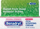 Benadryl Itch Cream Original Strength 1 oz ( Borges)