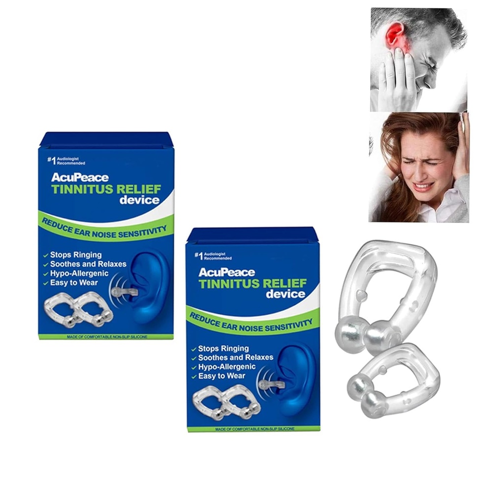 Genric Ear Popper Ear Relief Device, Ear Printing Relief Device, Tinnitus Relief for Ringing Ears (2aughts)