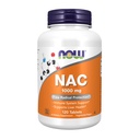 NOW Συμπληρώματα Τροφίμων, NAC (N- Acetyl- Cysteine) 1. 000 mg, Ελεύθερη Ριζοσπαστική Προστασία *, 120 δισκία