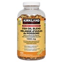 Costco Companies Inc. Kirkland, Alaskan Salmon Oil ile %100 Vahşi Balık Yağı İmzaladı, 1000 mg, 400 Softgels