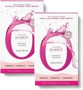 O-Shot 2 Pack Vegan Vaginal Probiyotik + Kadınlar için prebiyotik, Cranberry Extract, Chicory Root, Vaginal pH, Urinary Tract, Digestion, Bloating, Non Dairy, Non GMO, Gluten Free, 60 Vege-Capsules Root, Vaginal pH, Urinary Tract, Digestion, Bloating, Non Dairy, Non GMO, Gluten Free, 60 Vege-Capsules