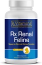 Rx Vitaminleri Renal Feline - Cat Kidney, Cats için Süt Butle Destek - Cats için Anti Inflammatory - Cat Antioxy Health & Cat Liver Support - Cat Immune ATM - 120 Capsules