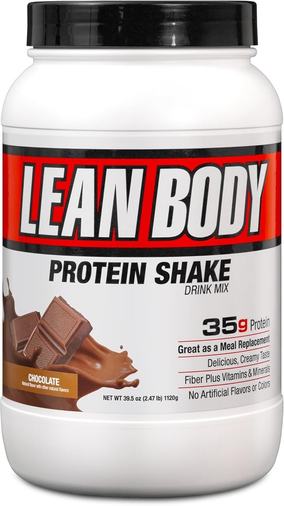 Labrada Beslenme Lean Body Hi-Protein Meal Change Shake, Chocolate, 2.47 Pound Tub (Pack of 1)