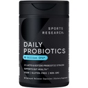 Sports Research Daily Probiyotiks with Prebiyotiks, 60 Milyar CFU - Vegan Capsules for Gut Health & Digestive Support, Probiyotiks for Women & Men - Non-GMO TY & Gluten Free - 30 Count