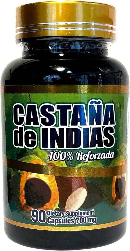 Castaña de Indias (Horse Chestnut) 700 mg 90 Capsules (1)