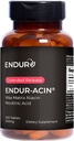 ENDUR-ACIN Niacin, Kalp Sağlığı ve Sağlıklı Cholesterol Balance Supplement, Optimal Aborps için Genişletilmiş Salı, Gluten Free, 500 mg (200 Tablet)