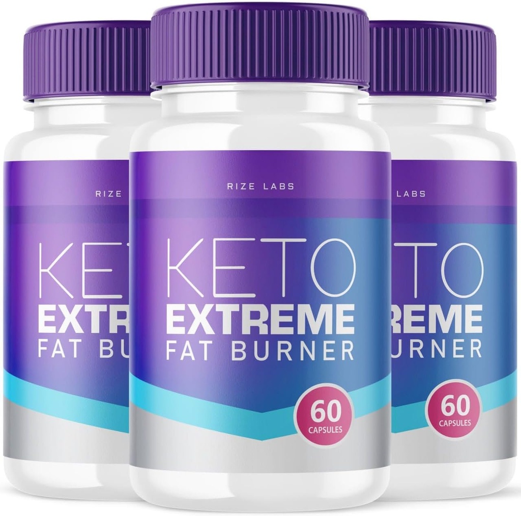 rize εργαστήρια Keto Extreme Κάψουλες, Keto Extreme Fat Burner συμπλήρωμα, Keto Extreme για την ολική υγεία του σώματος, Keto Extreme Maximum Strength Formula (180 κάψουλες) (πακέτο των 3)