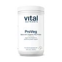 Vital Nutrients ProVeg Organic Pea Protein 524g | Vegan Pea Protein Toz | Servis başına 23g Protein | Doğal Vanilla Flavor | Gluten, Süt, Soy Free | Non-GMO | 16 Hizmet