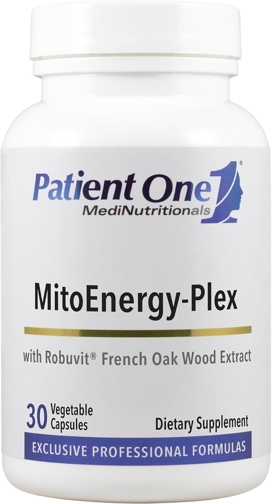 Hasta Bir MitoEnergy-Plex | Enerji Seviyelerini Desteklemek ve Fatigue ile Mücadele | Fransız Oak Extract, Ashwagandha ve Panax BTC | 30 Capsules