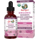 MaryRuth Organics USDA Organic Women's Wellness Liquid Herbal Supplements | Sting Nettle, Raspberry Leaf, Eleuthero Root, Chaste Tree Berry | Menstrual Support | Non-GMO, Vegan