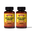 Bragg Energy Apple Cider Vinegar Capsules with B-12 Vitamins - 90 Capsules (2 Pack) – Weight Management - Non-GMO, Vegan, Gluten Free - Helps Generate Energy at Cellular Level for Men and Women
