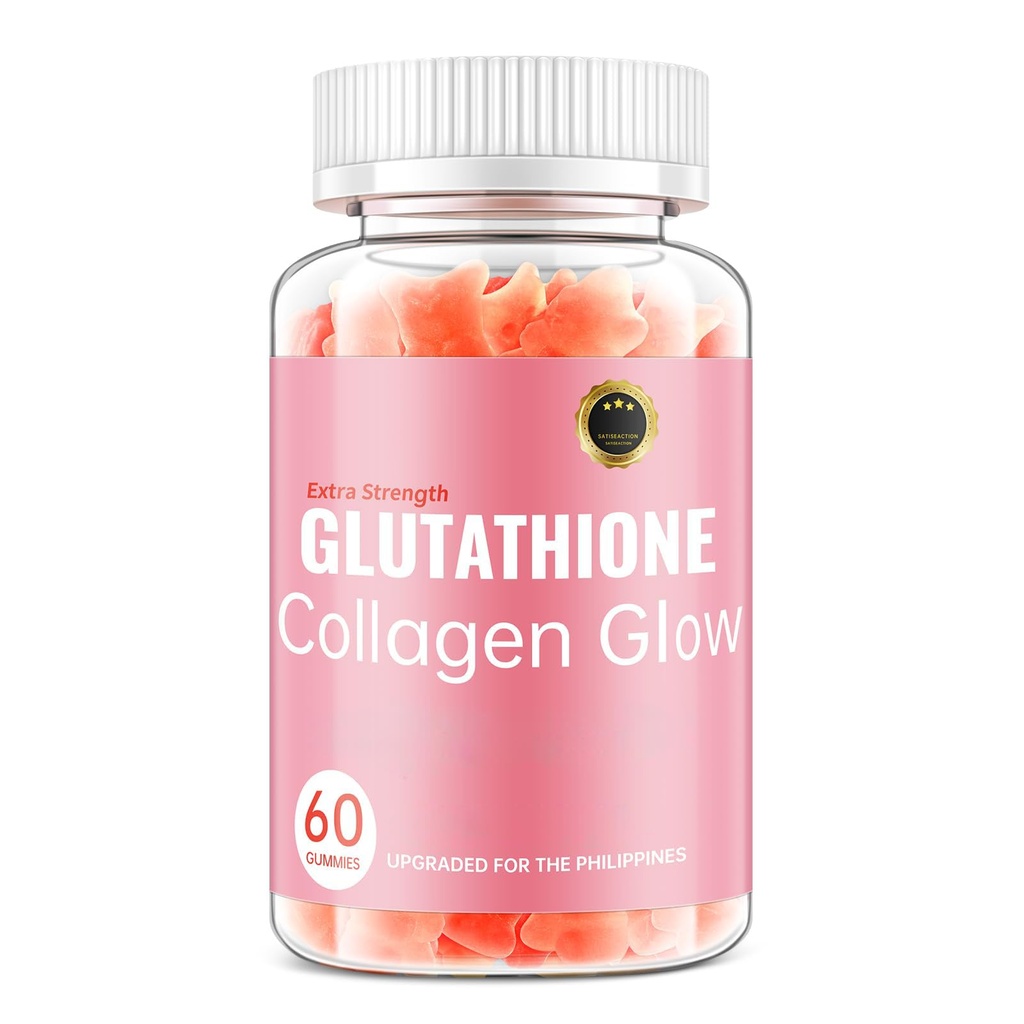 Glutathione Collagen Glow Gummies για γυναίκες, Glutathione Collagen Glow Gummies για Dark Spot, 60/120Pcs Κορεάτικα Βιολογικά Glow Beauty Collage για φροντίδα δέρματος(2)