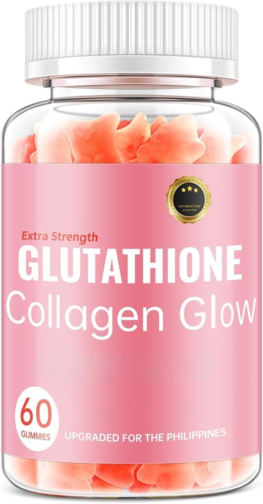 Glutathione Collagen Glow Gummies for Women, Glutathione Collagen Glow Gummies for Dark Spot, 60/120Pcs Koreli Organik Glow Beauty Collagen for Skin Care(2)